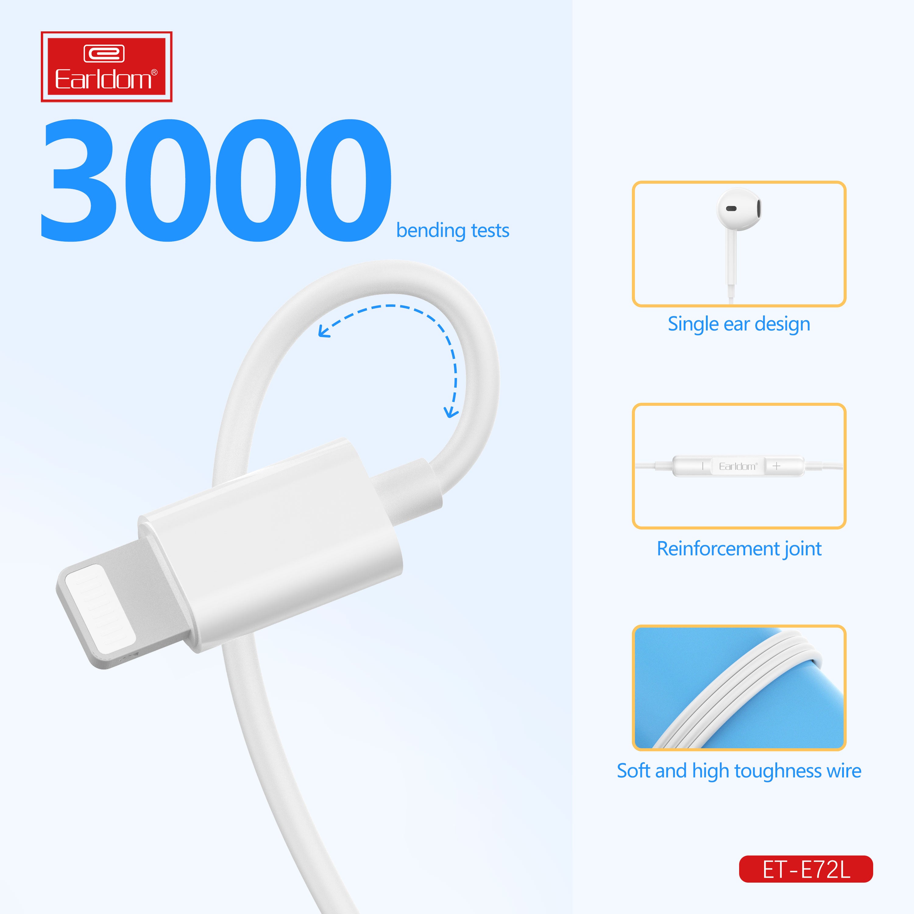 ET-E72L lighting earphone