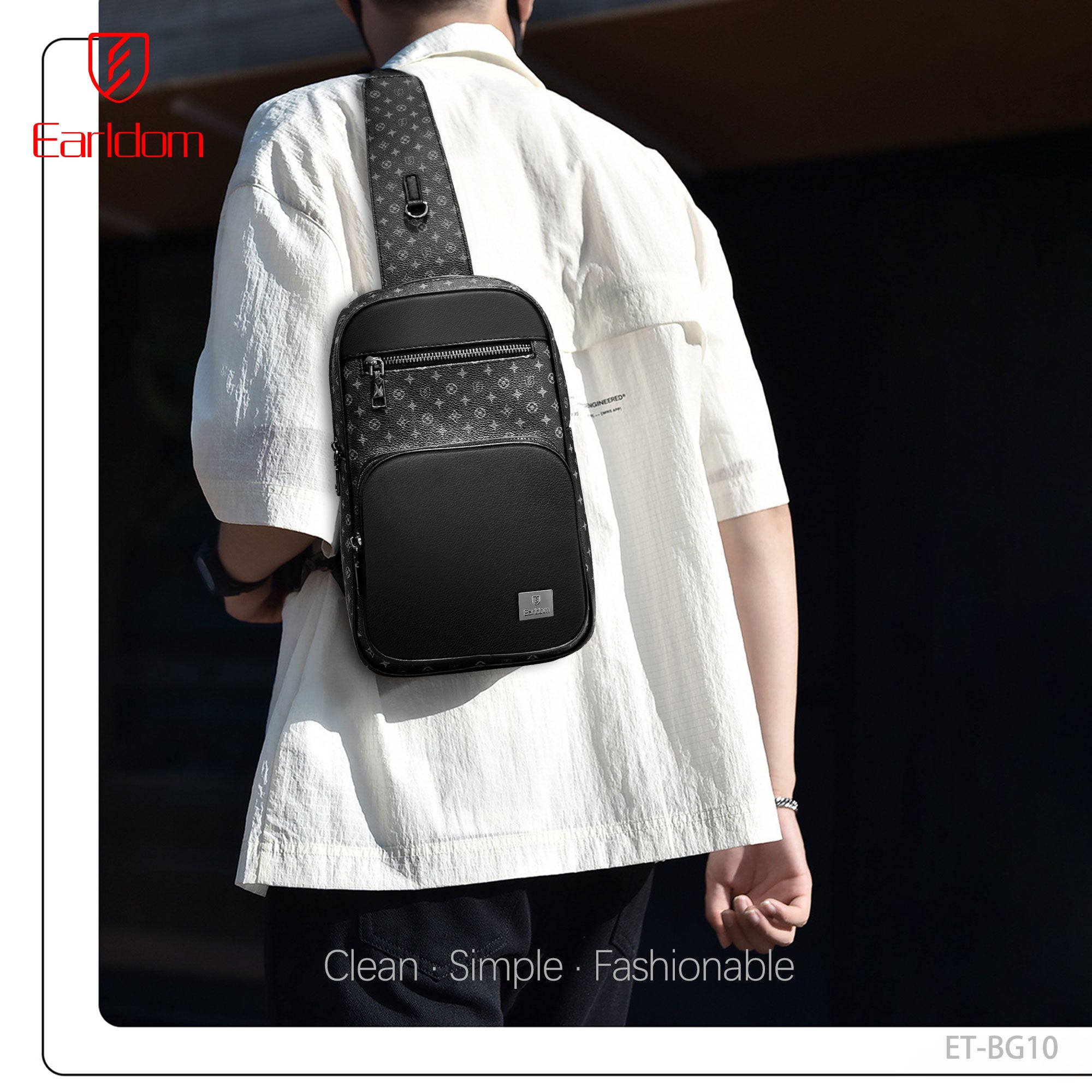Earldom ET-BG10 Tech Bag 10.5CM - Black