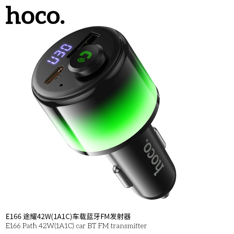 HD_SYNC:E166 Path 42W(1A1C) car BT FM transmitter