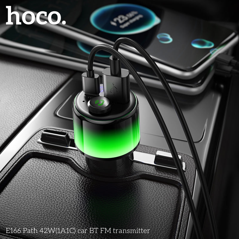 HD_SYNC:E166 Path 42W(1A1C) car BT FM transmitter