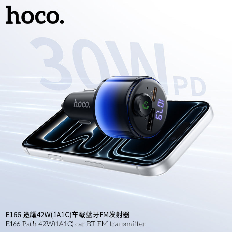 HD_SYNC:E166 Path 42W(1A1C) car BT FM transmitter