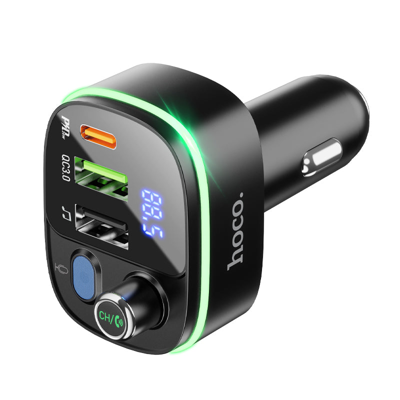 HD_SYNC:E62 Fast PD20W+QC3.0 car BT FM transmitter