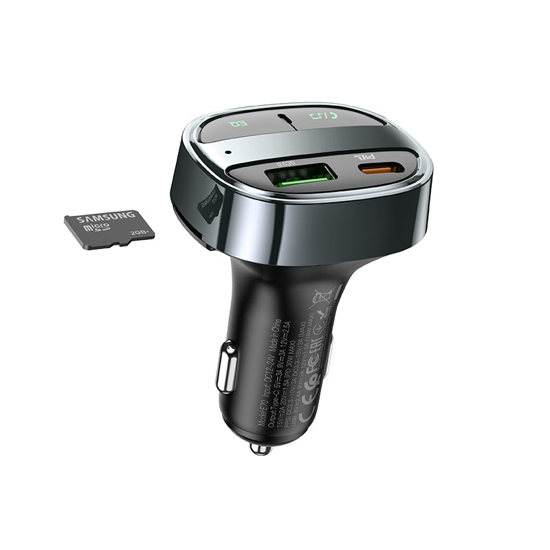 HD_SYNC:E70 PD30W+QC3.0 car BT FM transmitter