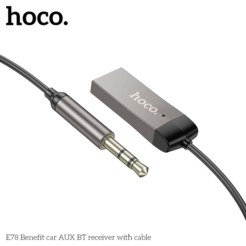 HD_SYNC:E78 Benefit car AUX BT receiver with cable