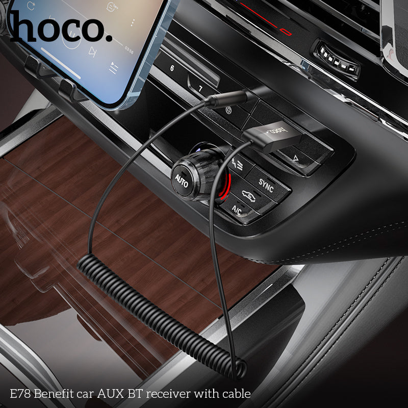 HD_SYNC:E78 Benefit car AUX BT receiver with cable