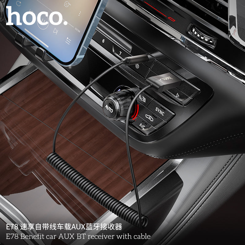 HD_SYNC:E78 Benefit car AUX BT receiver with cable