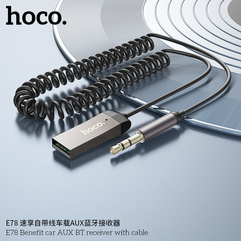 HD_SYNC:E78 Benefit car AUX BT receiver with cable