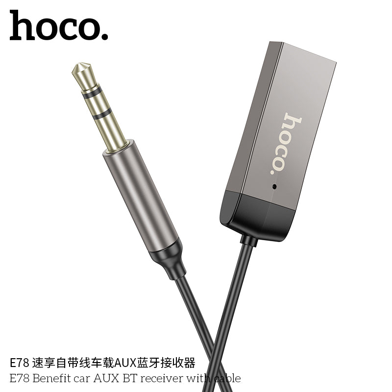 HD_SYNC:E78 Benefit car AUX BT receiver with cable