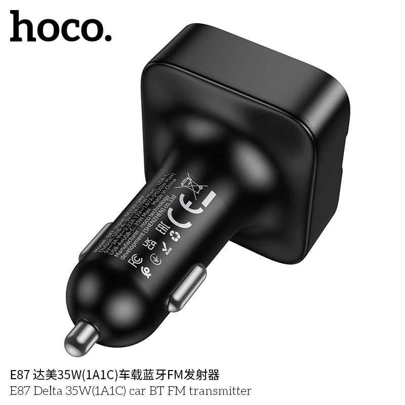 HD_SYNC:E87 Delta 35W(1A1C) car BT FM transmitter