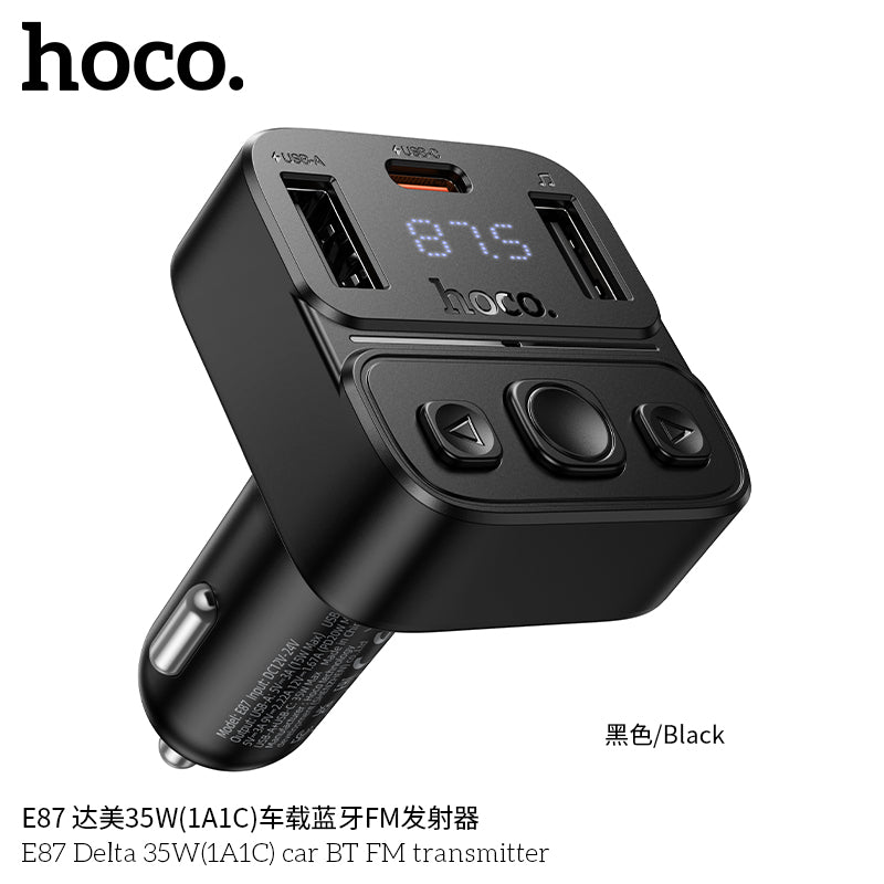 HD_SYNC:E87 Delta 35W(1A1C) car BT FM transmitter