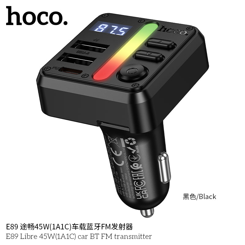 HD_SYNC:E89 Libre 45W(1A1C) car BT FM transmitter