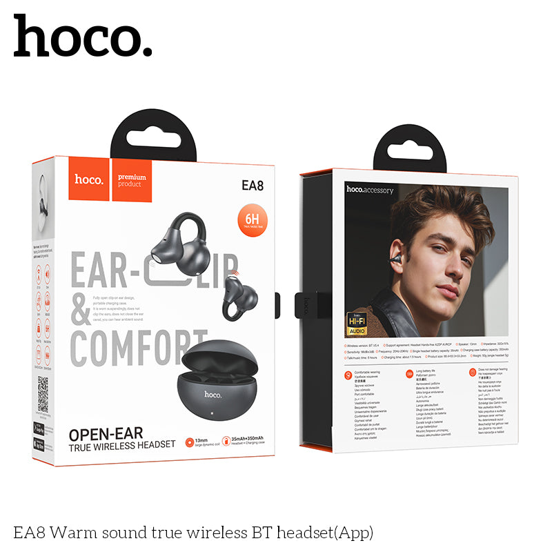 HD_SYNC:EA8 Warm sound true wireless BT headset(App)