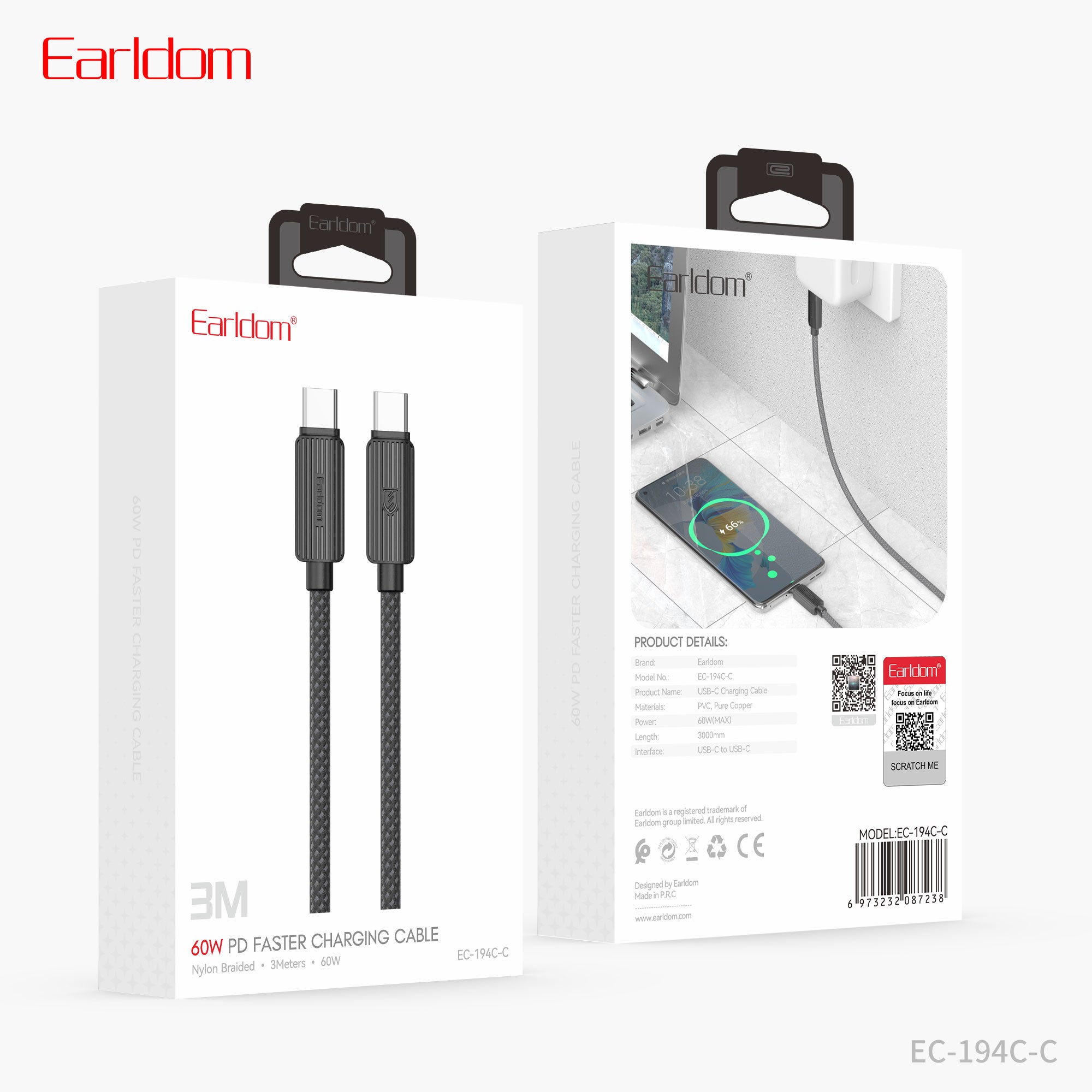 HD_SYNC:EC-194 C-C (type c-type c) 3 METER