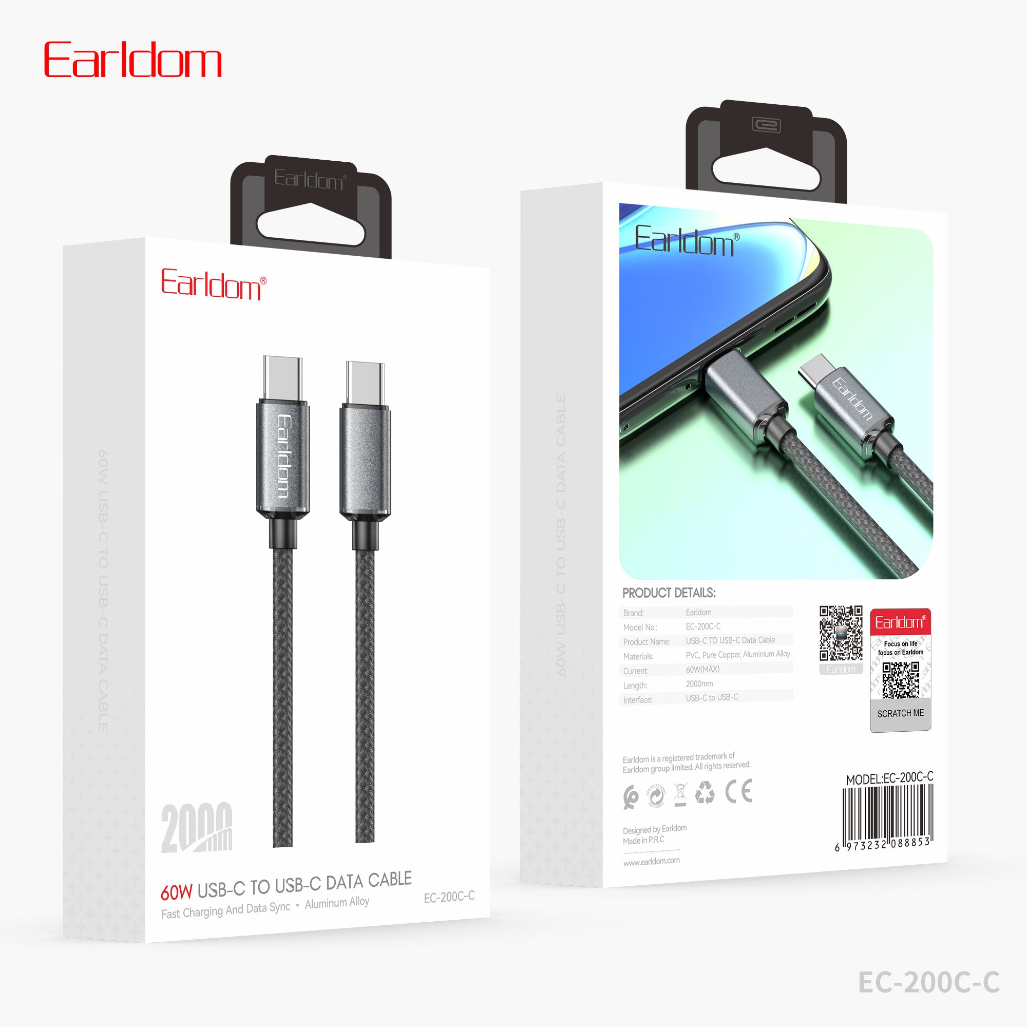 HD_SYNC:EC-200 C-L (type c-lightning) 2 METER
