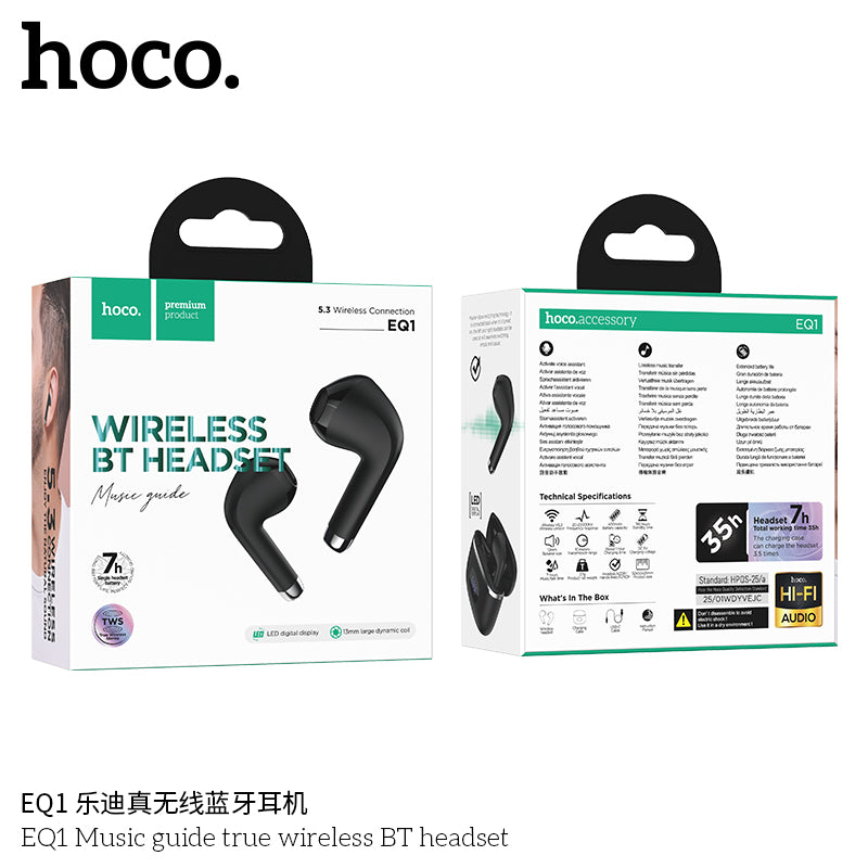 HD_SYNC:EQ1 Music guide true wireless BT headset