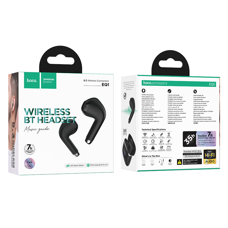 HD_SYNC:EQ1 Music guide true wireless BT headset