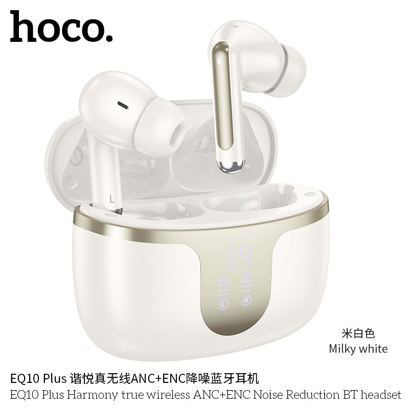 HD_SYNC:EQ10 Plus Harmony true wireless ANC+ENC Noise Reduction BT headset