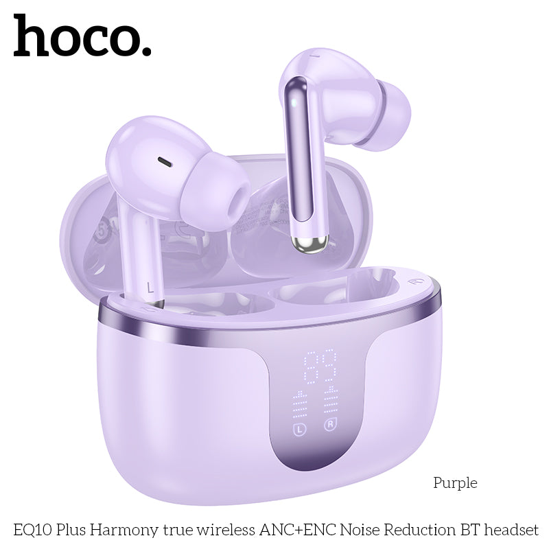 HD_SYNC:EQ10 Plus Harmony true wireless ANC+ENC Noise Reduction BT headset