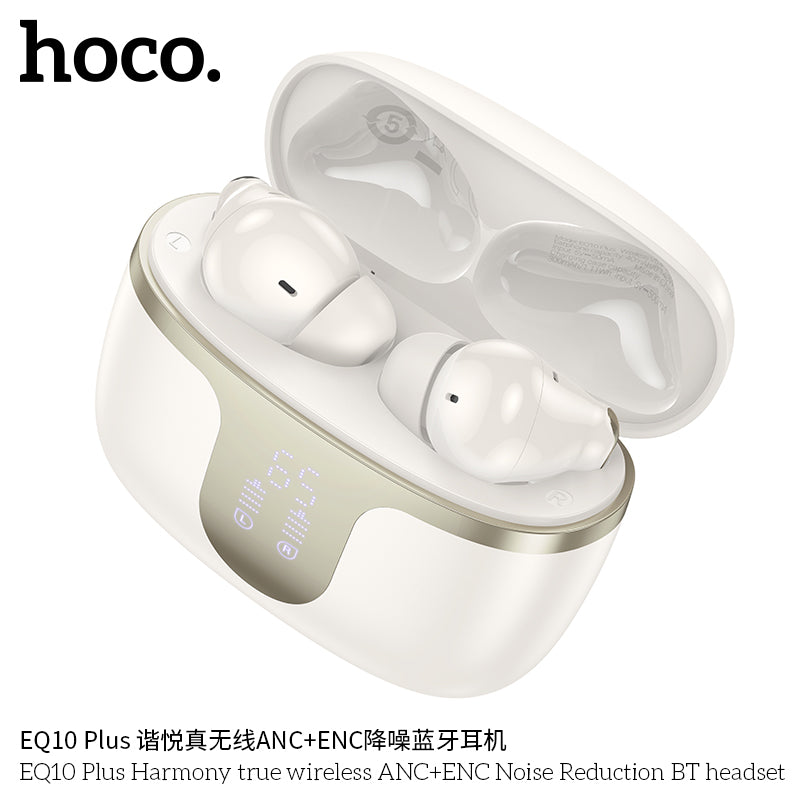 HD_SYNC:EQ10 Plus Harmony true wireless ANC+ENC Noise Reduction BT headset