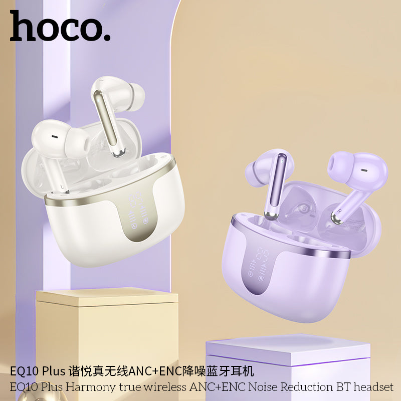 HD_SYNC:EQ10 Plus Harmony true wireless ANC+ENC Noise Reduction BT headset