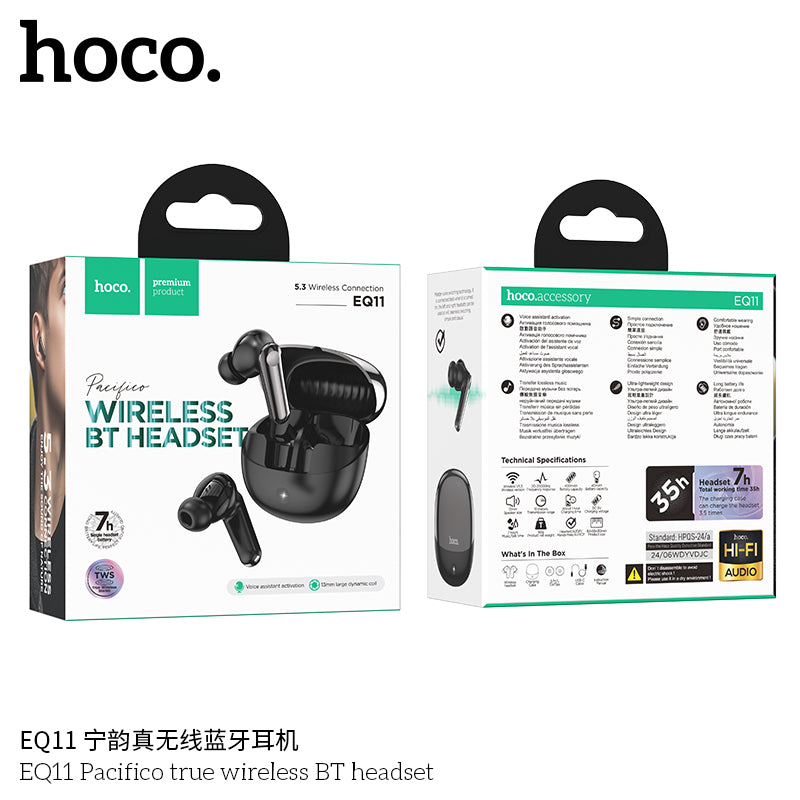 HD_SYNC:EQ11 Pacifico true wireless BT headset