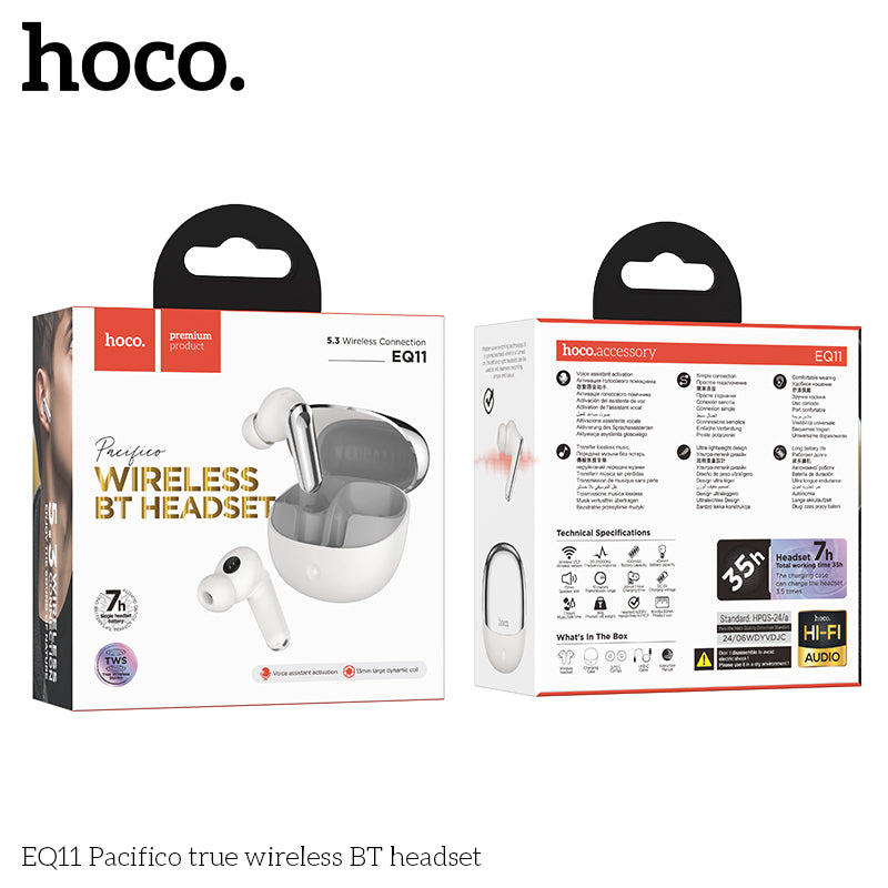HD_SYNC:EQ11 Pacifico true wireless BT headset
