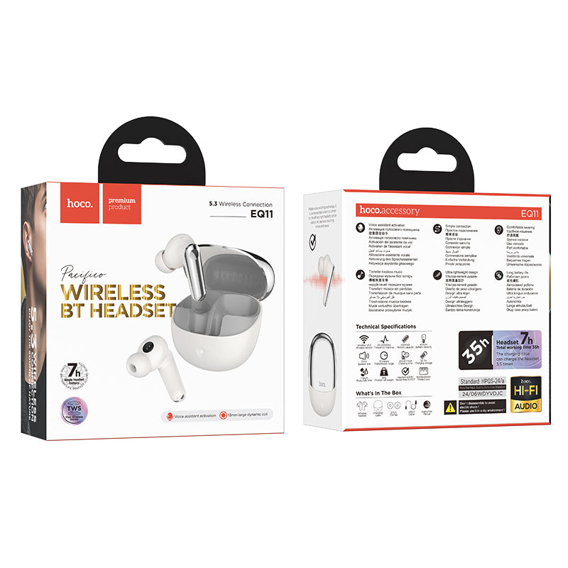 HD_SYNC:EQ11 Pacifico true wireless BT headset