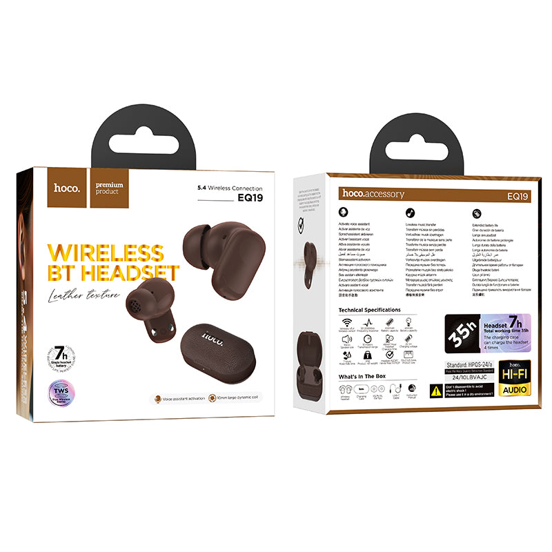 HD_SYNC:EQ19 Duke Ⅴ true wireless BT headset