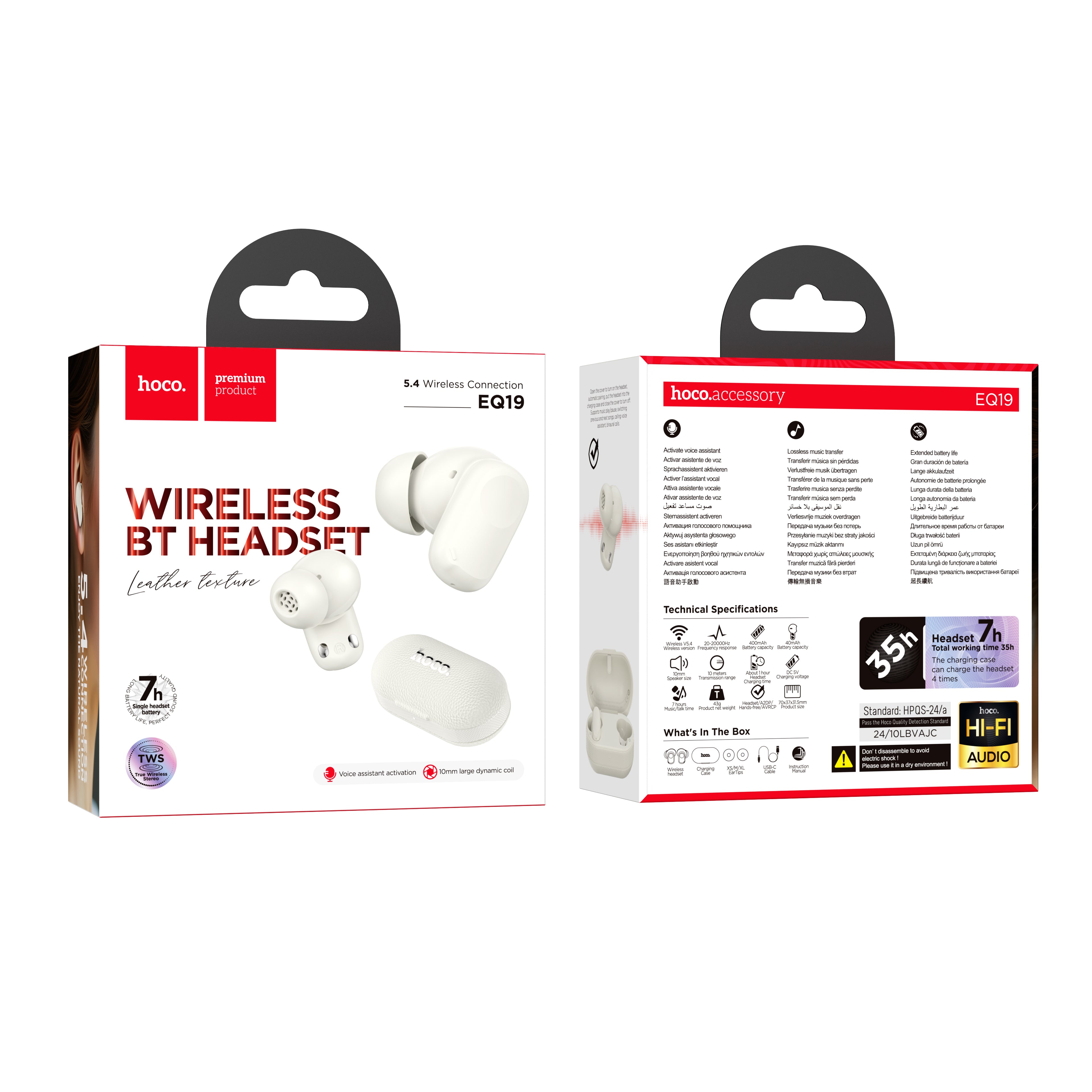 HD_SYNC:EQ19 Duke Ⅴ true wireless BT headset