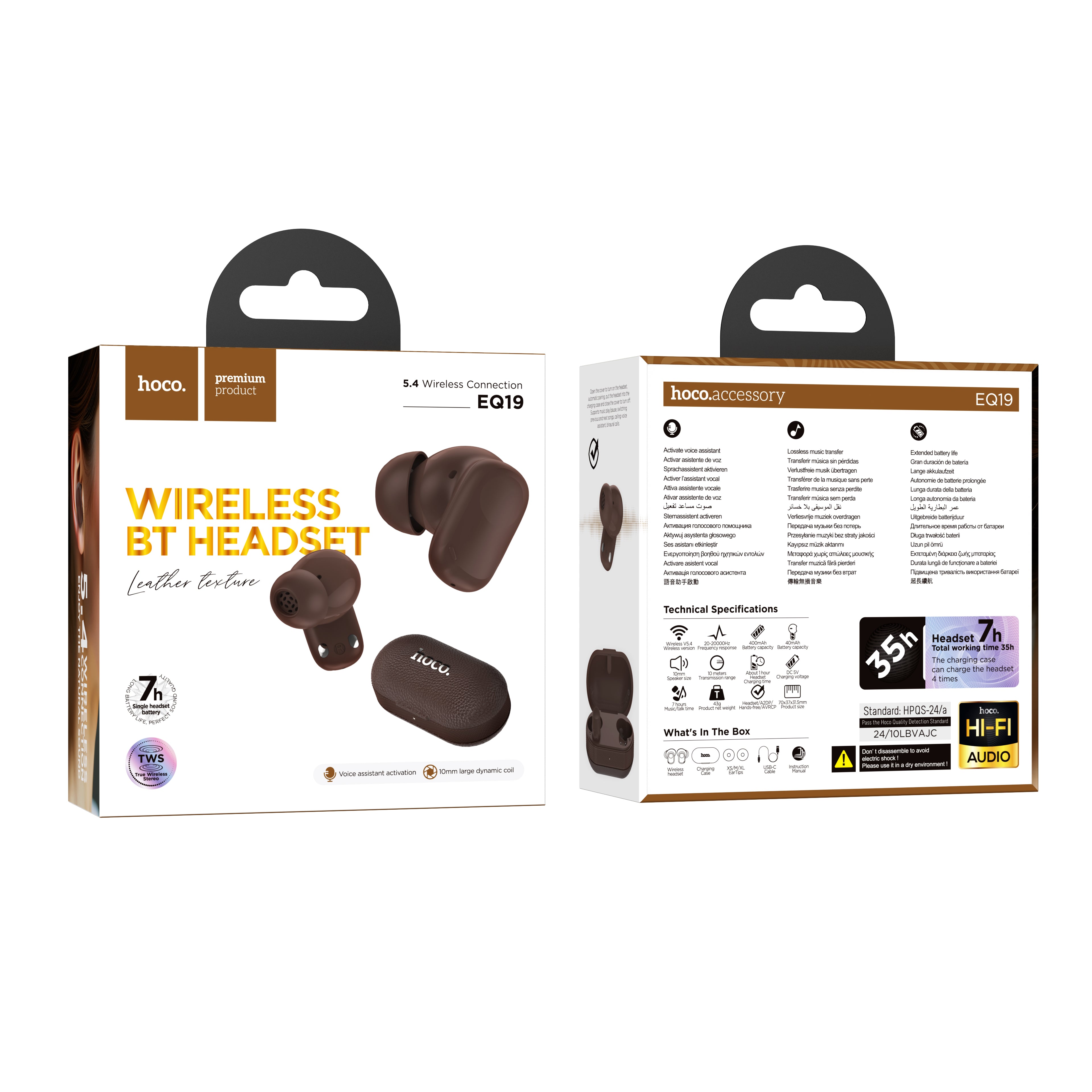 HD_SYNC:EQ19 Duke Ⅴ true wireless BT headset