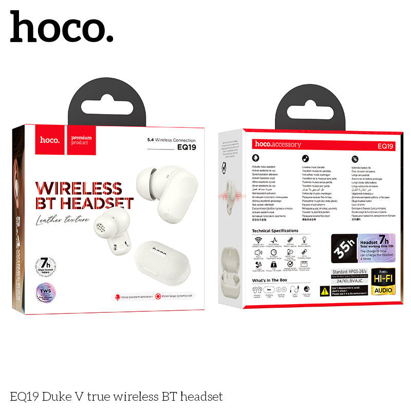 HD_SYNC:EQ19 Duke Ⅴ true wireless BT headset