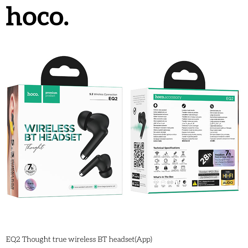 HD_SYNC:EQ2 Plus Thought true wireless BT headset