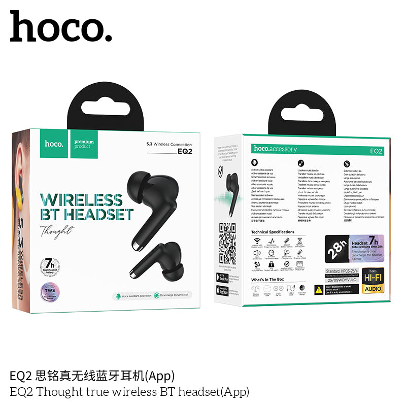 HD_SYNC:EQ2 Thought true wireless BT headset