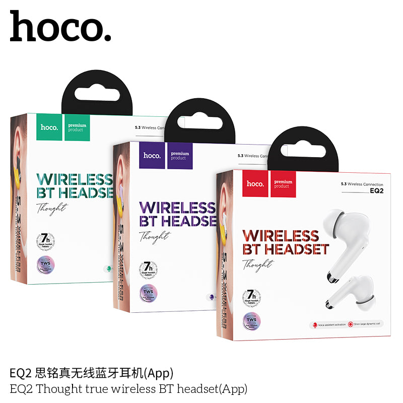 HD_SYNC:EQ2 Plus Thought true wireless BT headset