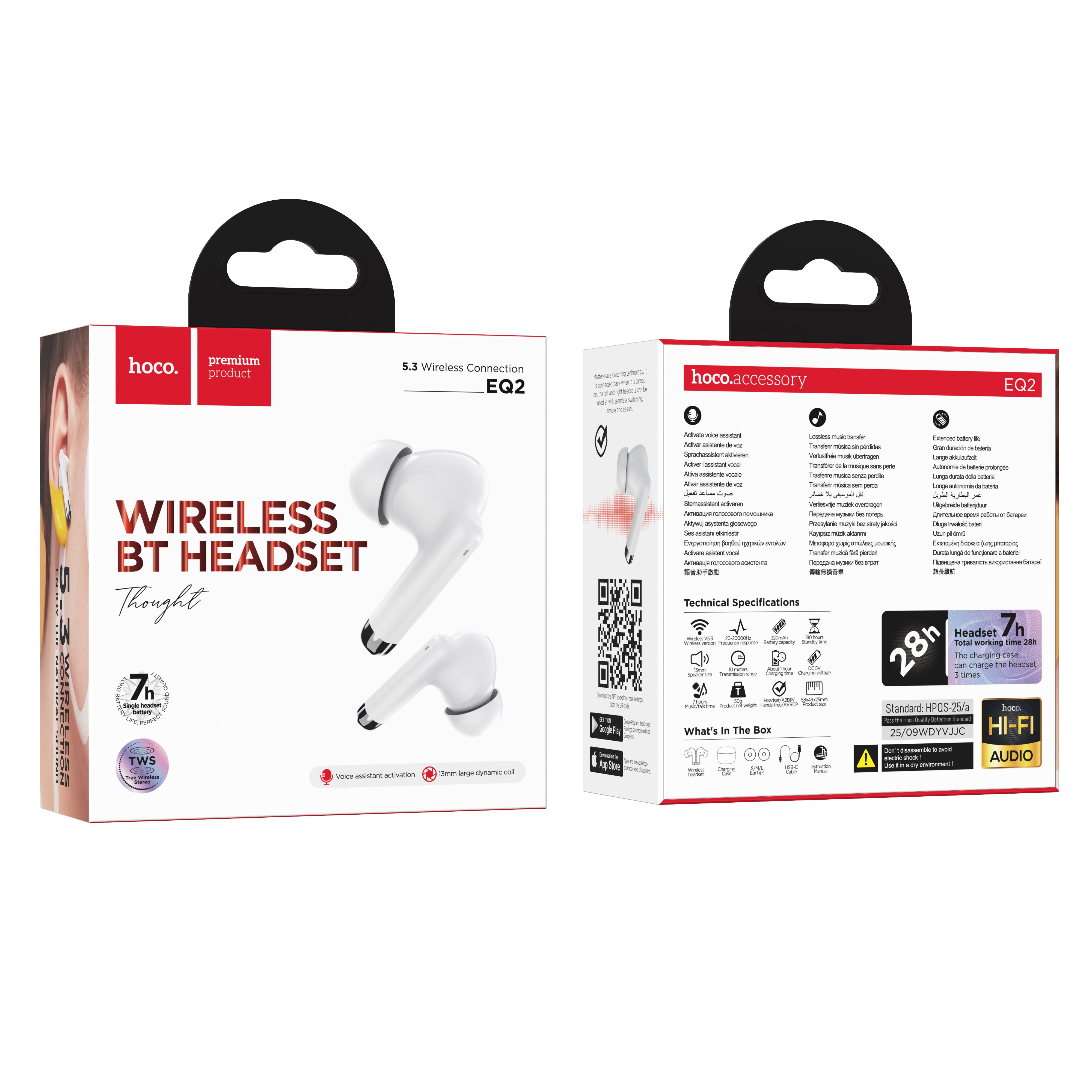 HD_SYNC:EQ2 Thought true wireless BT headset
