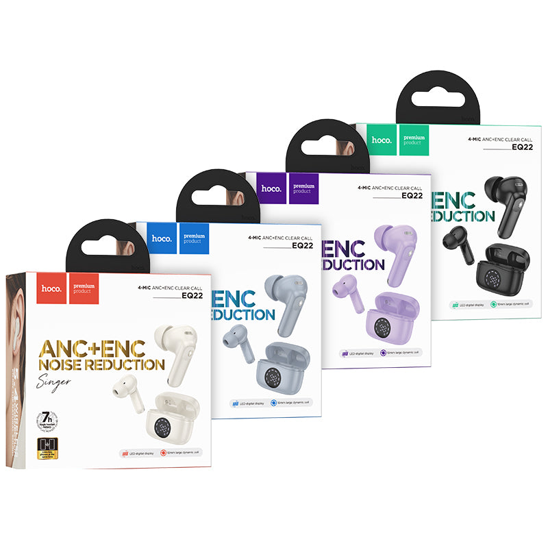 HD_SYNC:EQ22 Singer true wireless ANC+ENC noise reduction BT headset