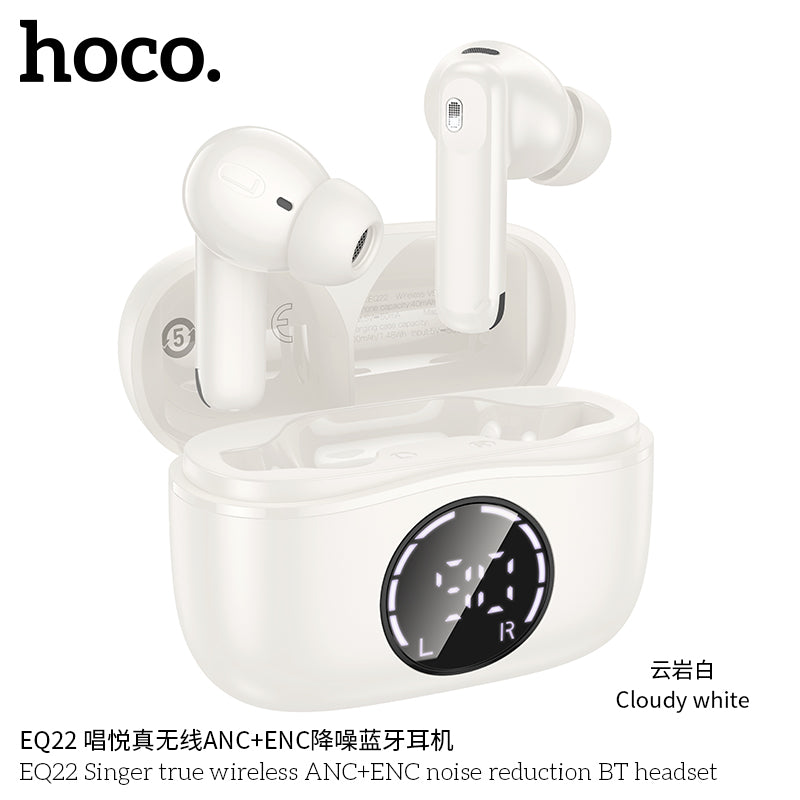 HD_SYNC:EQ22 Singer true wireless ANC+ENC noise reduction BT headset