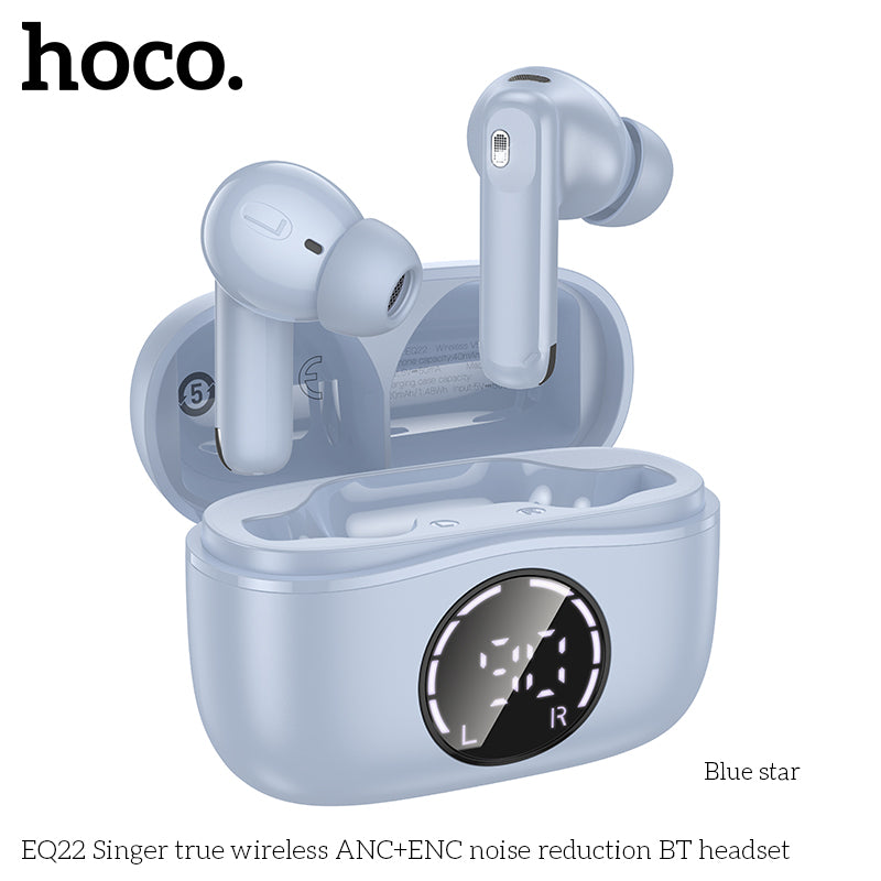 HD_SYNC:EQ22 Singer true wireless ANC+ENC noise reduction BT headset