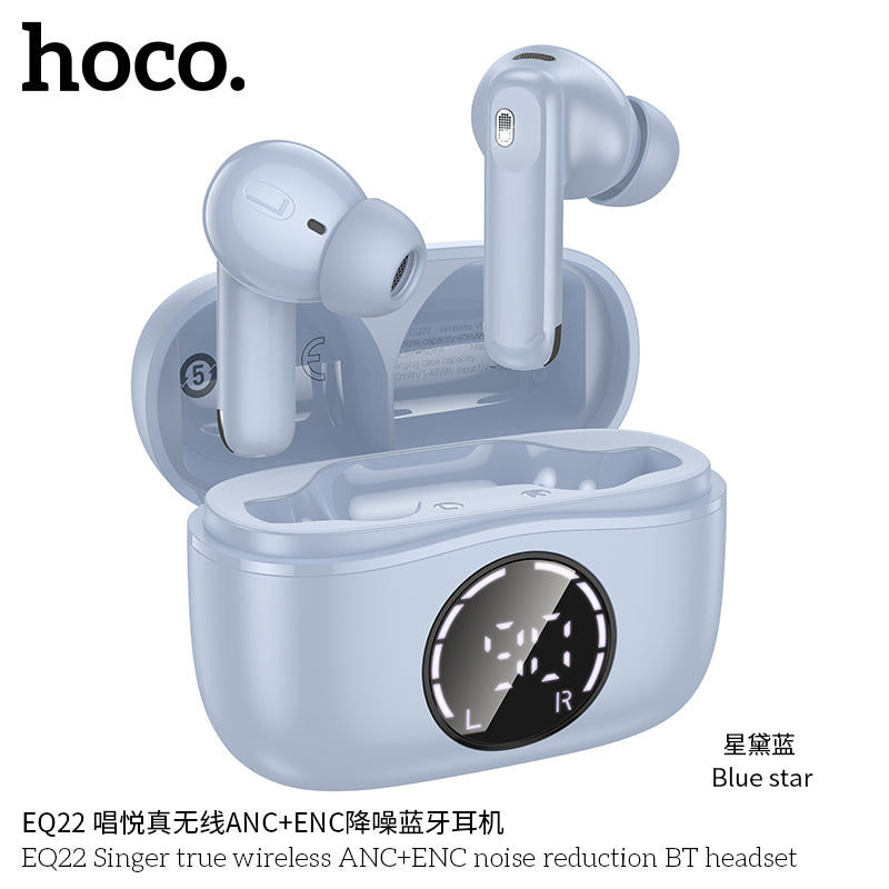 HD_SYNC:EQ22 Singer true wireless ANC+ENC noise reduction BT headset
