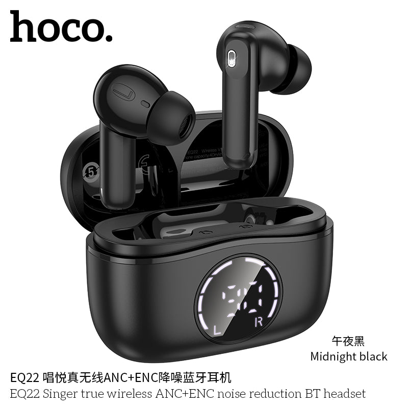HD_SYNC:EQ22 Singer true wireless ANC+ENC noise reduction BT headset