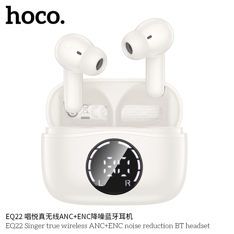 HD_SYNC:EQ22 Singer true wireless ANC+ENC noise reduction BT headset