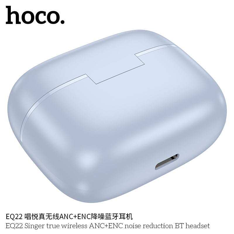 HD_SYNC:EQ22 Singer true wireless ANC+ENC noise reduction BT headset