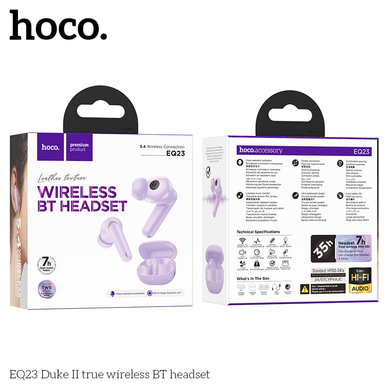 HD_SYNC:EQ23 Duke Ⅱ true wireless BT headset