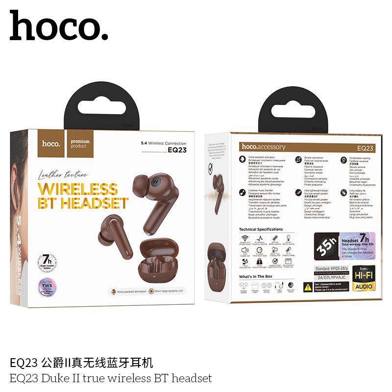 HD_SYNC:EQ23 Duke Ⅱ true wireless BT headset