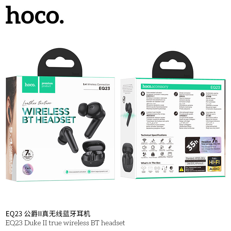 HD_SYNC:EQ23 Duke Ⅱ true wireless BT headset