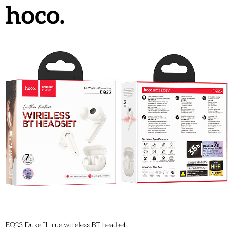 HD_SYNC:EQ23 Duke Ⅱ true wireless BT headset