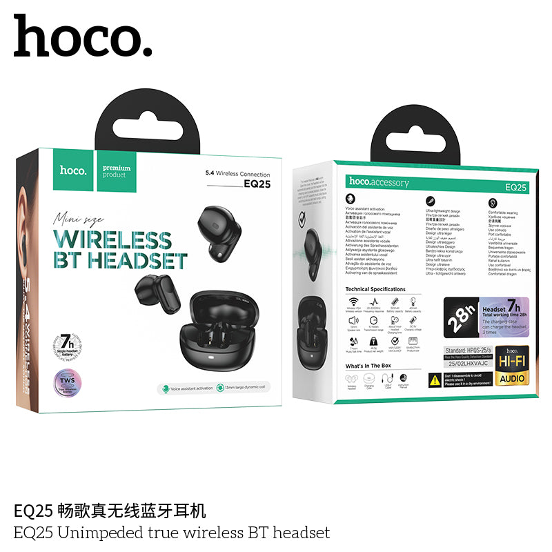 HD_SYNC:EQ25 Unimpeded true wireless BT headset