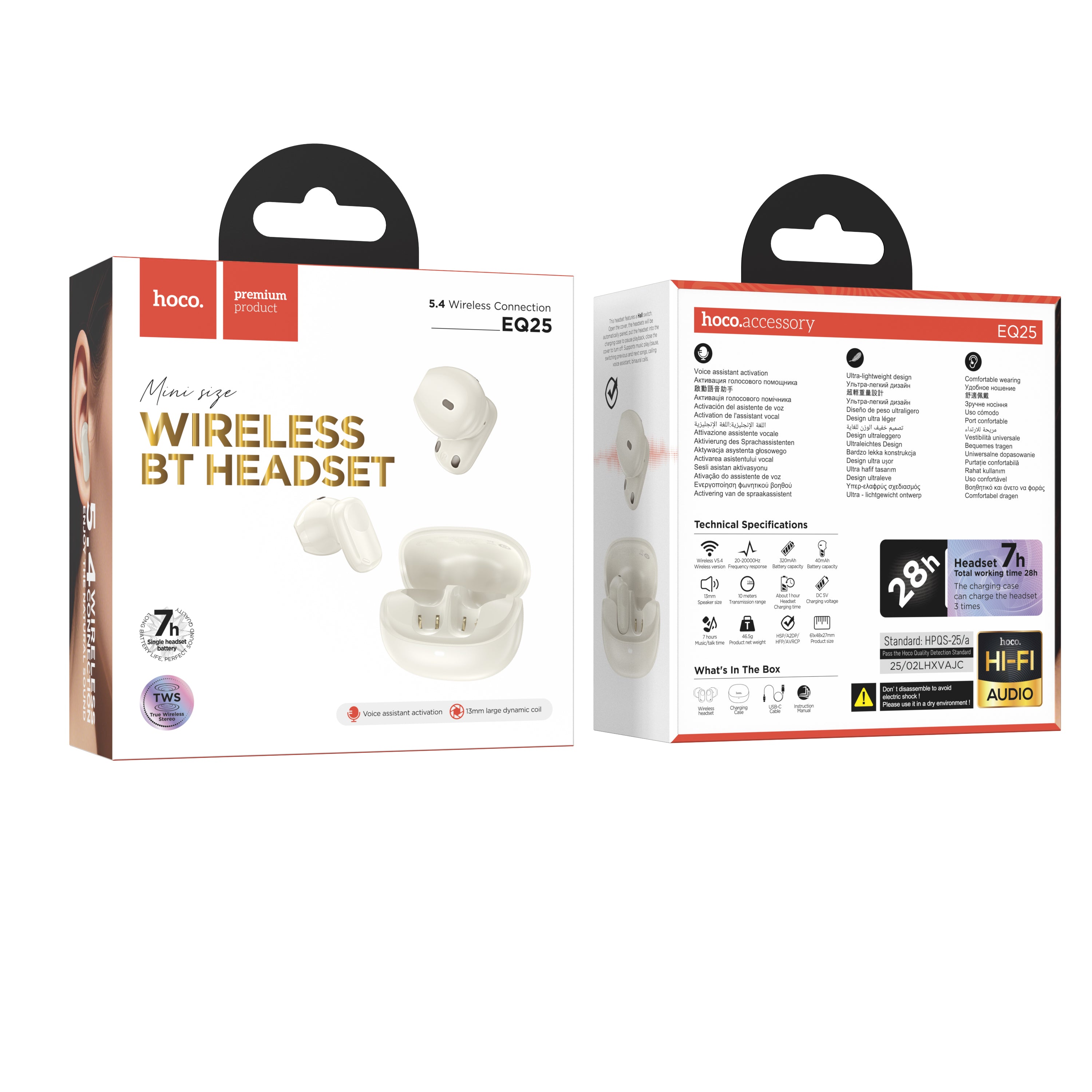 HD_SYNC:EQ25 Unimpeded true wireless BT headset