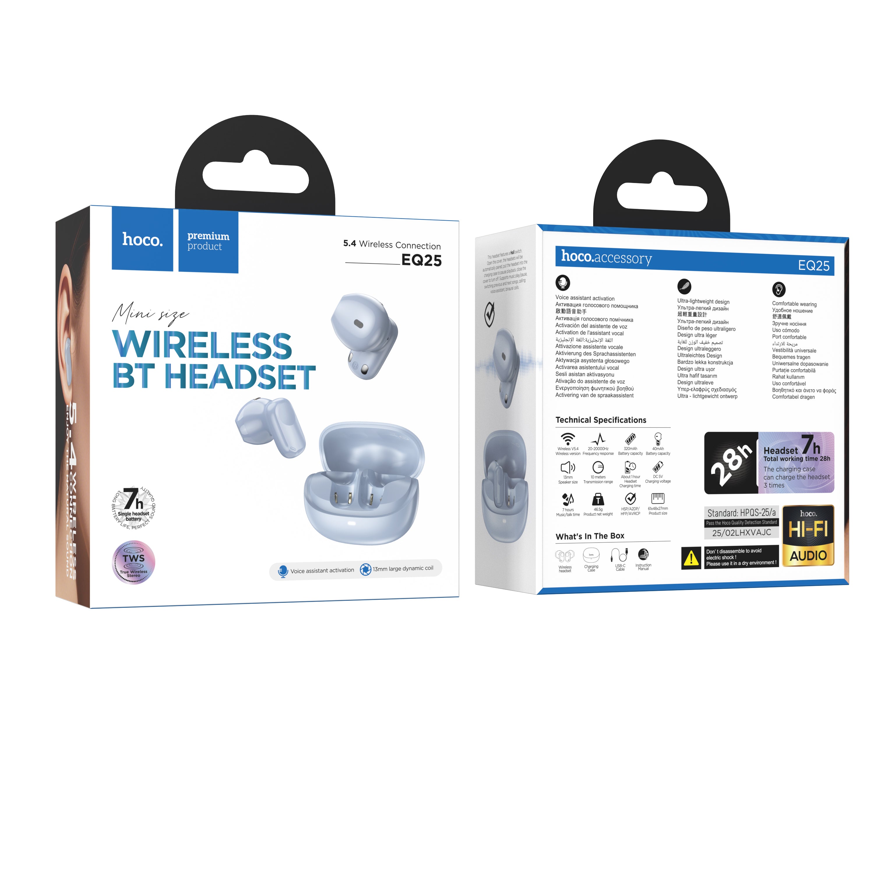 HD_SYNC:EQ25 Unimpeded true wireless BT headset