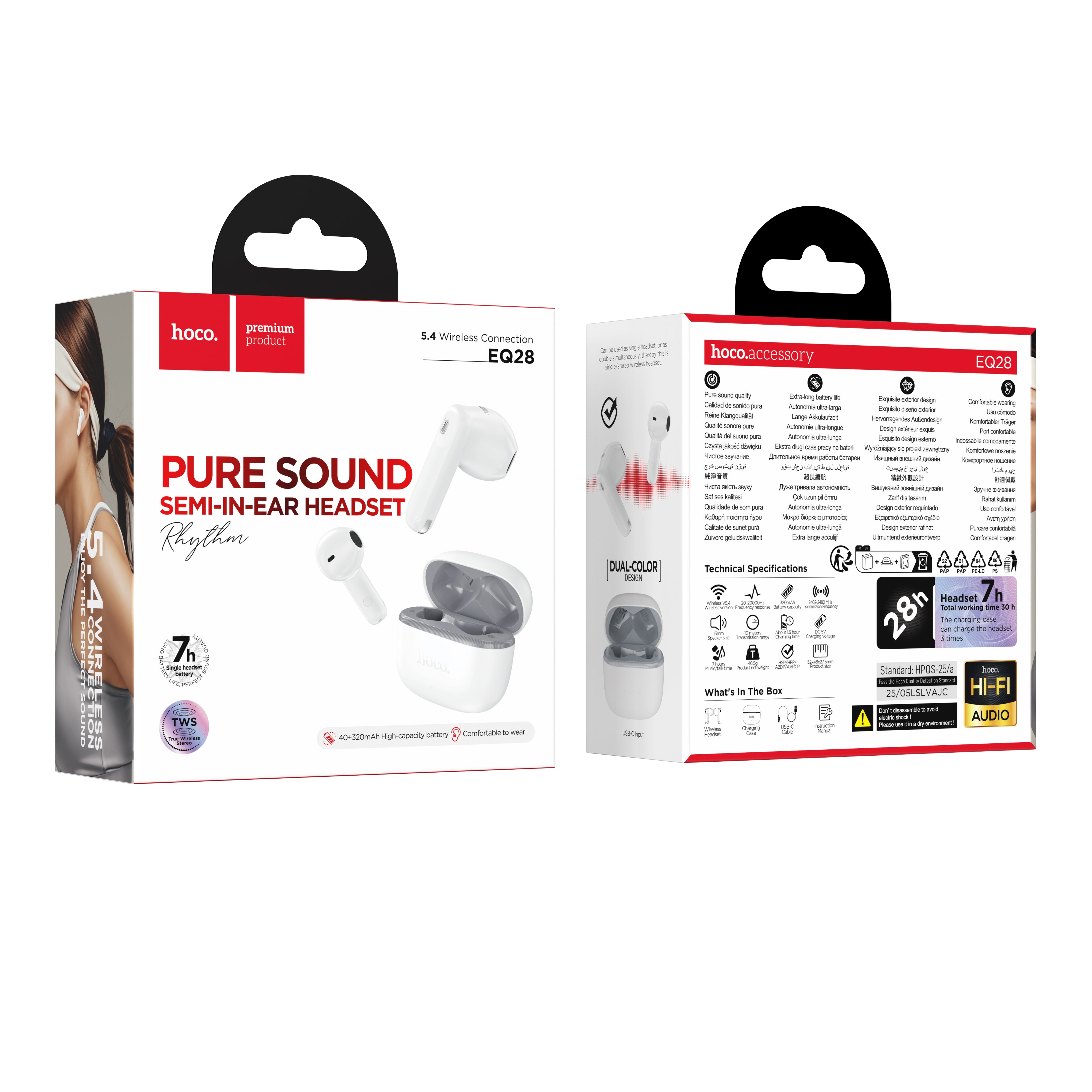HD_SYNC:EQ28 Bird true wireless Bt headset